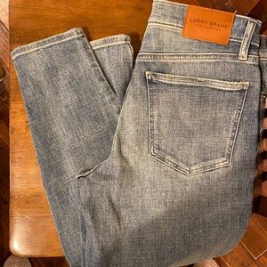 Size 12 Lucky Brand Mid Rise Skinny Jeans- Ava